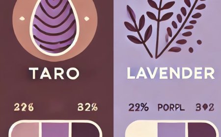 Perbedaan Warna Taro dan Lavender yang Menarik untuk Diketahui