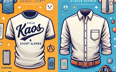 Perbedaan Baju dan Kaos Agar Tidak Salah Pilih