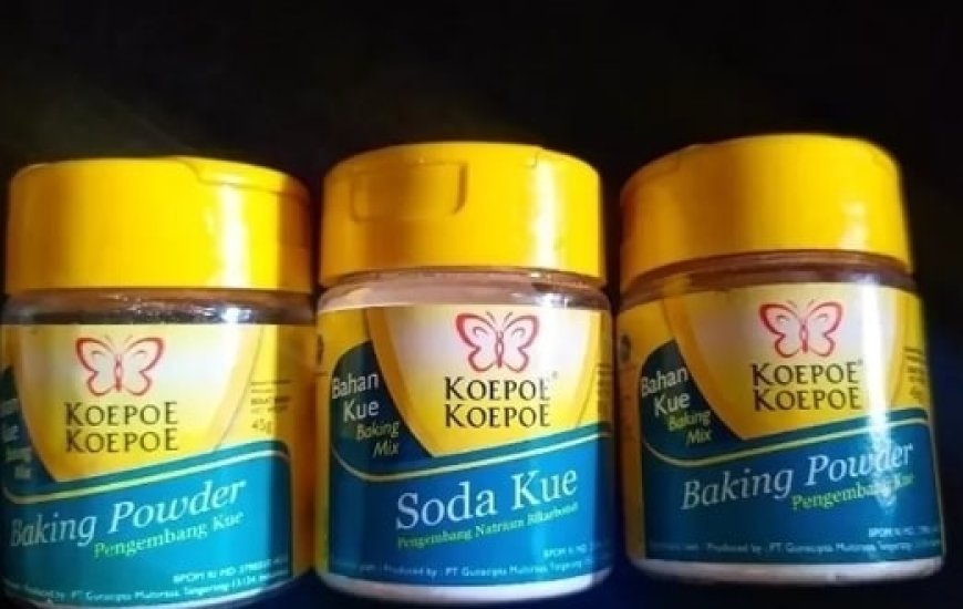Perbedaan Baking Soda, Baking Powder, Potasa dan Soda Kue