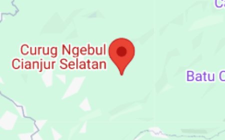 Keindahan Curug Ngebul Cianjur Selatan