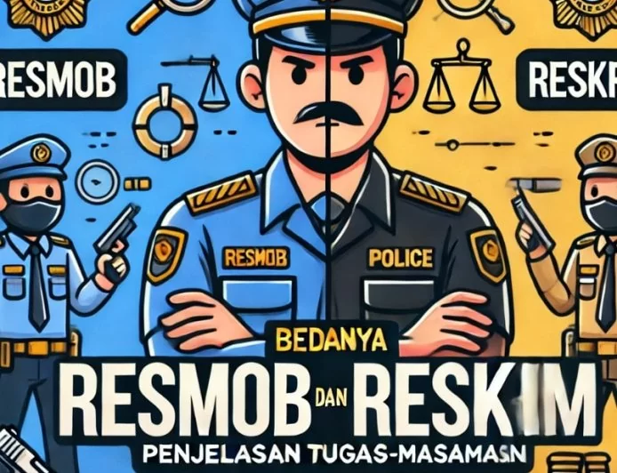 Bedanya Resmob dan Reskrim Penjelasan Tugas Masing-Masing