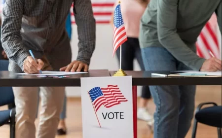 Cara Memberikan Suara di Pemilu Amerika Serikat